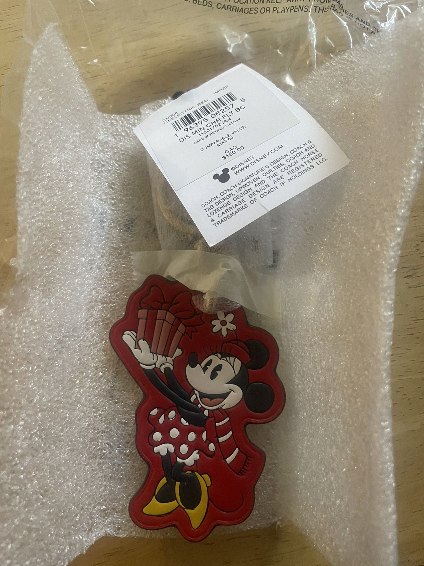 Coach X Minnie Keychain