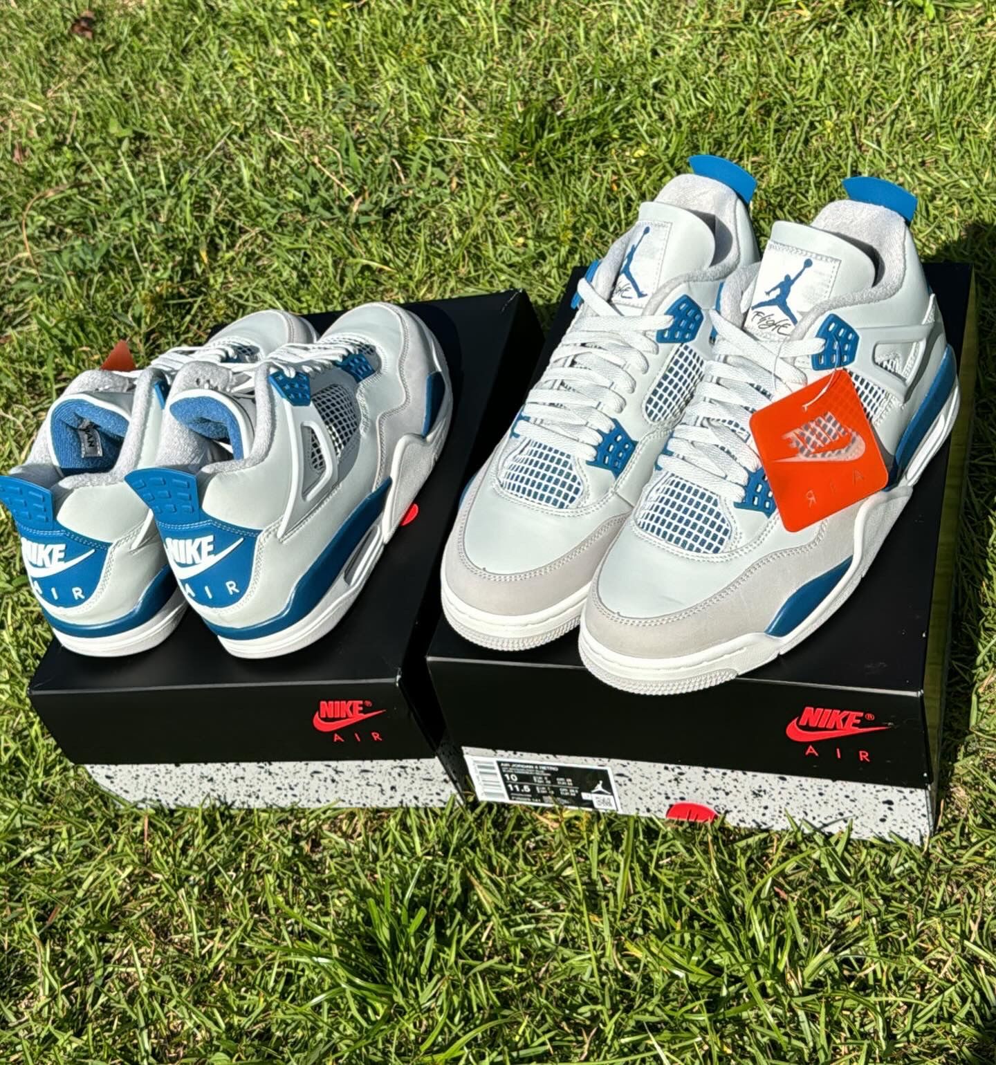 Jordan Military Blue 4s