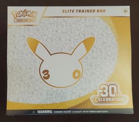 Pokémon TCG 30th Celebration Elite Trainer Box