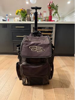 Boombah Baseball/Softball rolling bag backpack