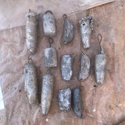 Lead Rock Cod Weights 