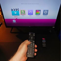 Vizio D Series 32 Inch Class HD LED Smart TV Beautiful Condition Like New With Never Used Only To Test Still Has Plastic On The Legs