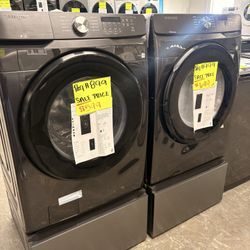 Samsung Washer And Dryer Set 
