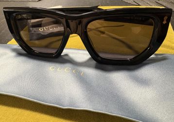 NEW Gucci 53mm Black/Gray Sunglasses
