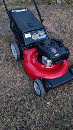 Full power lawn mower with BAG