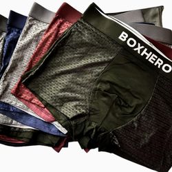 **Brand New** BOXHERO Boxer Briefs Size Med (short Leg)