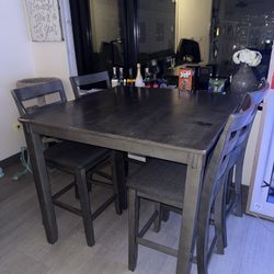 Dining Table For 4 Chairs Included