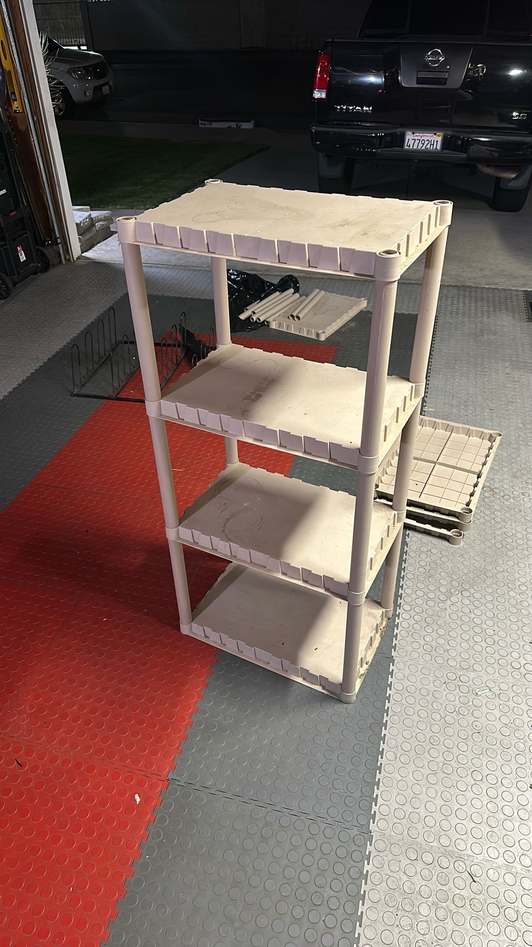 Plastic Garage Storage Shelving