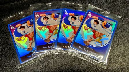 Dodger one piece refractor  luffy