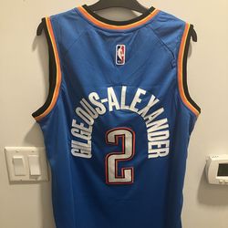 Medium Shai Gilgeous Alexander OKC jersey
