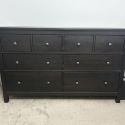 Black Wood Dresser
