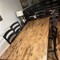 Beautiful,high quality wooden, Dinning table and 6 chairs set 