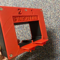 CUSTOM Hot Wheels Finish Line