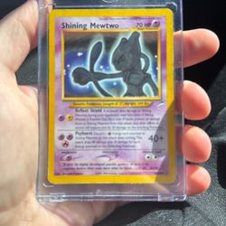 Raw Shining Mewtwo Unlimited