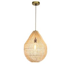 Rattan Pendant Light