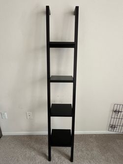 4-Tier Leaning Ladder Shelf