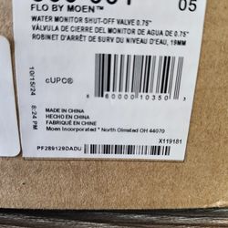 Moen Smart Water Monitor And Automatic Shutoff Valve