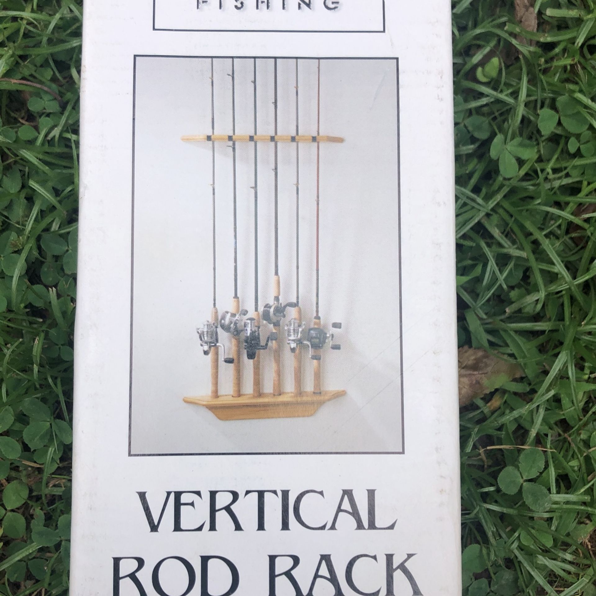 Fishing rod rack – vertical
