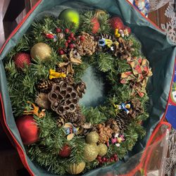 Disney Xmas Wreath 