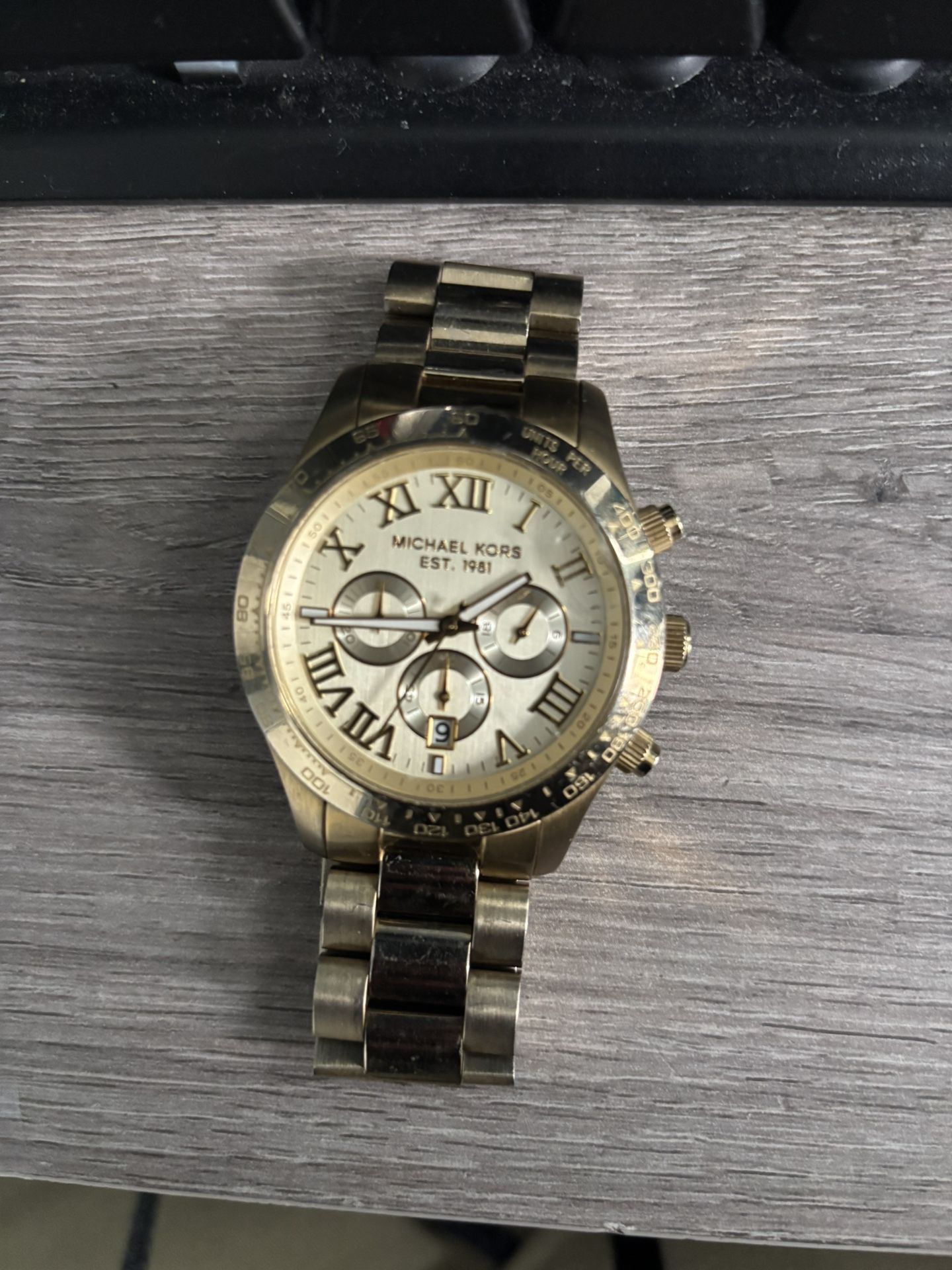 MICHAEL KORS STAINLESS STEEL WATCH