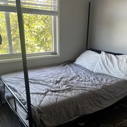 Bed Frame And Mattress 