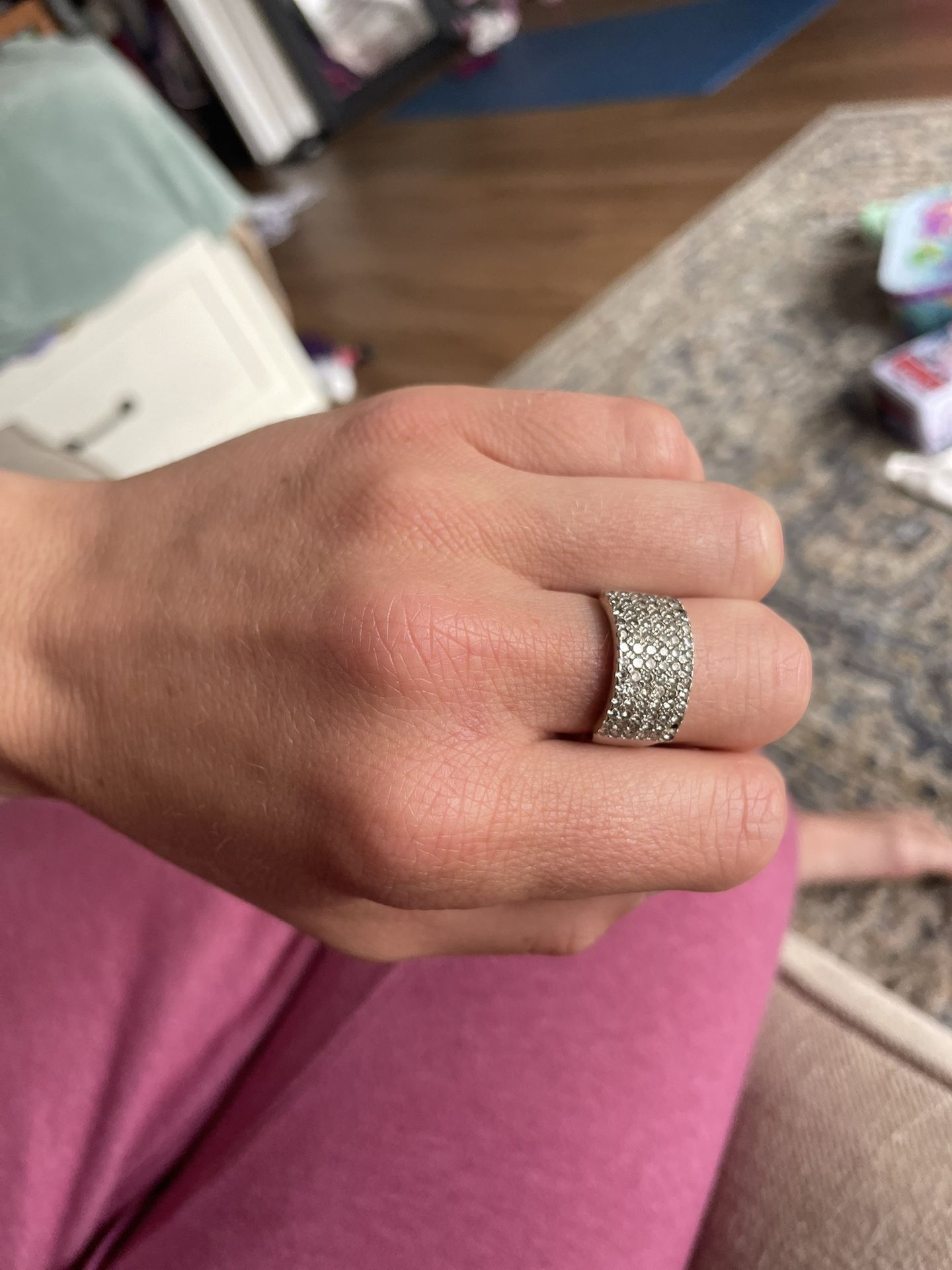 Diamond Wrapped 14kt Gold Ring