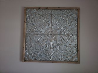 Large frame from kirklands(tin and wood)