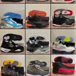 Shoes 190 Each All Size 9.5