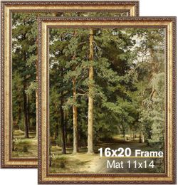 Splinterix 16x20 Gold Picture Frame 2 Pack