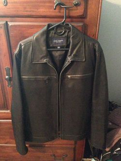 Daniel Cremieux leather jacket size large
