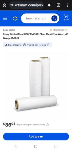 Clear Stretch Wrap Film Rolls – Set of 15