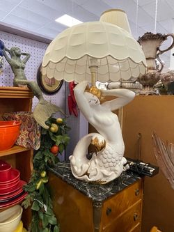 Mermaid lamp