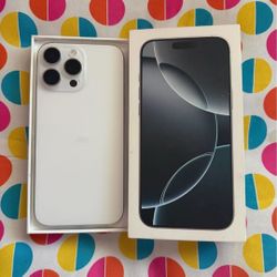 iPhone 16 Pro Max 256 gb Only Cricket And Att New 10/10 