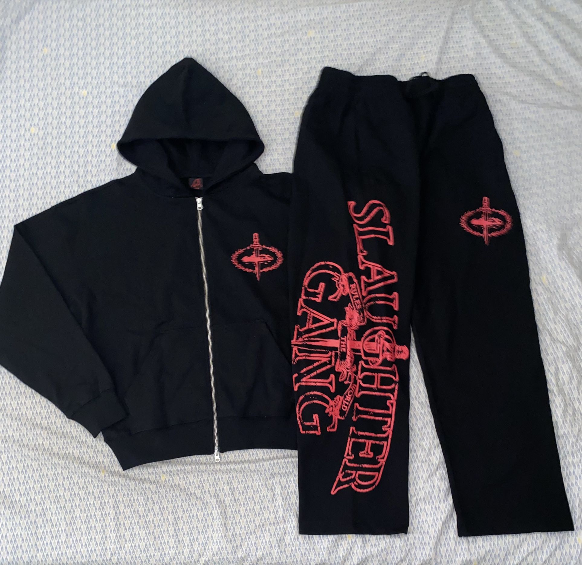 Corteiz X 21 Savage Slaughter Gang FULLSET Size Large
