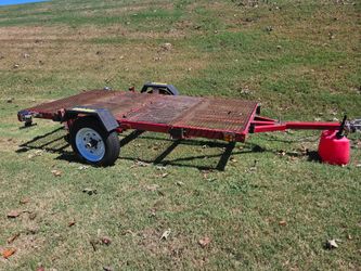 Haul-Master folding 4x8 utility trailer