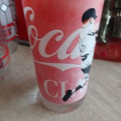Coca-Cola Vintage Glasses Rodger Maris Glass