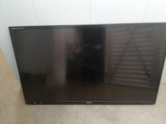 Sharp 80 inch flatscreen tv with wallmount