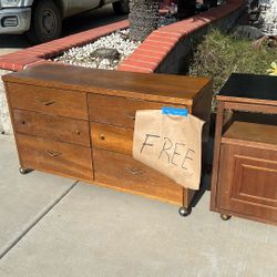 Free Dresser On Wheels