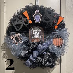 New Halloween  Wreathes