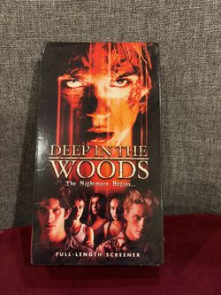 Brand New Sealed Full Length Screener VHS- Deep In The Wood