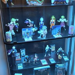Collectors buy I'm selling my display case and all the anime and stuff  in it