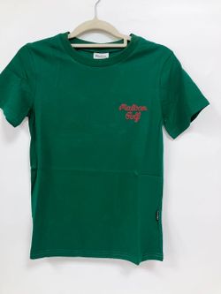 Malbon Women's Golf Short Sleeve T-Shirt Fashion Top Green