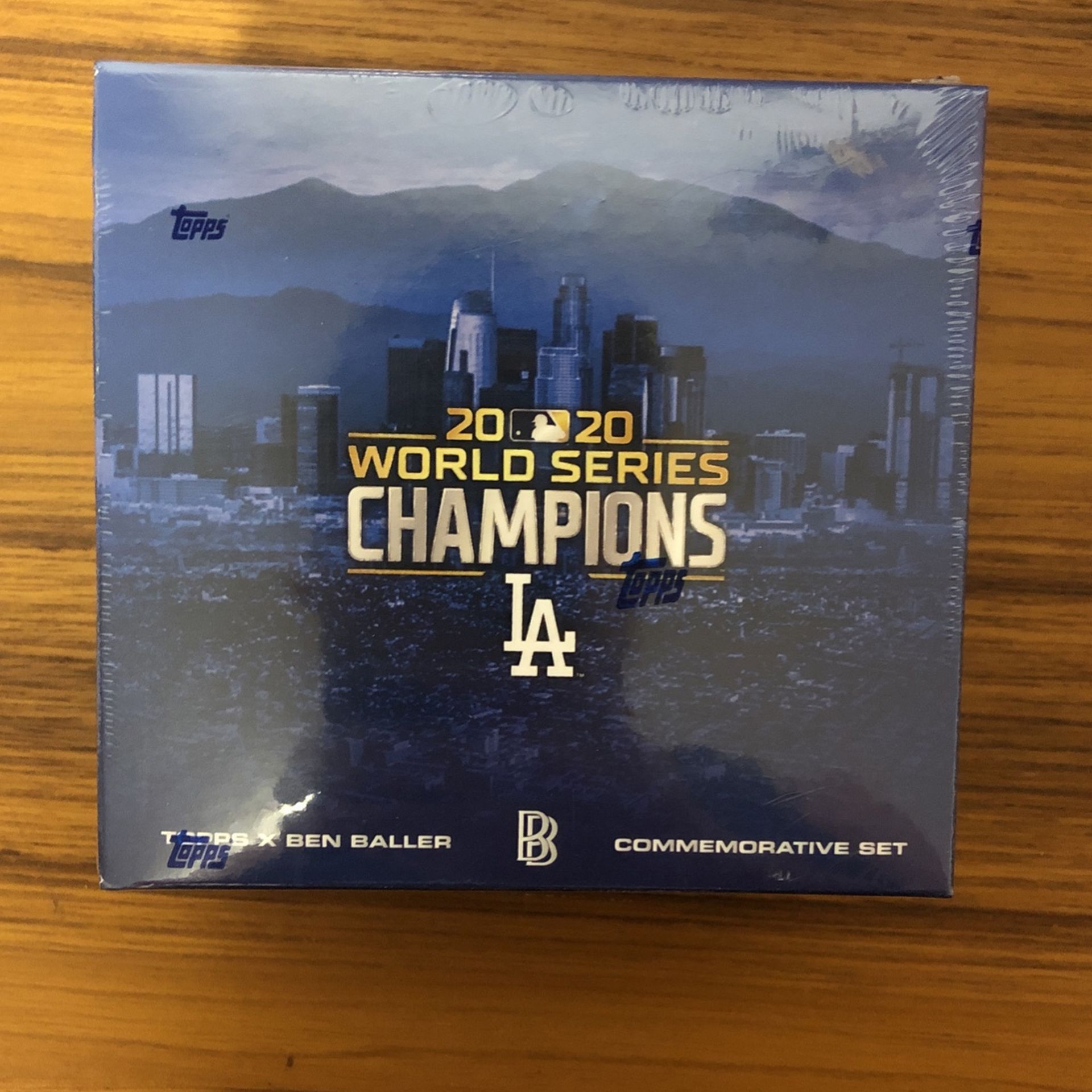 Two Boxes Of 2020 Topps x Ben Baller Los Angeles Dodgers World Series Champion's Set