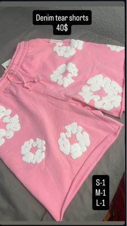 denimn tear shorts