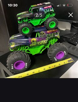 Lot of 2 grave digger monster trucks