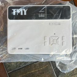 Home Theater projector With A Free Screen 