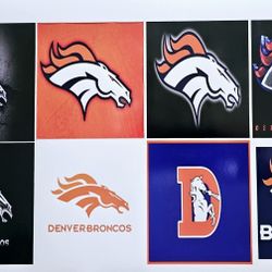 Denver Broncos Decal, Poster, Print or Static Cling