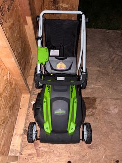 Electric plug in mower