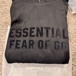 Black Essential Hoodies ( SIZE M & S)