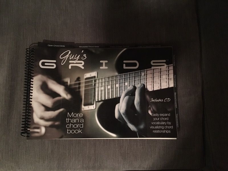 Guys grids guitar chord book